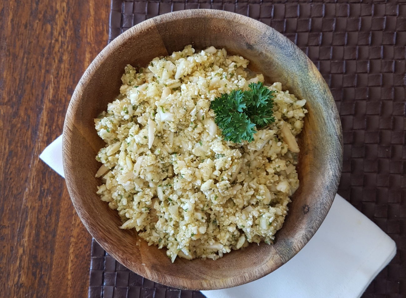 Low Carb Cauliflower Cous Cous