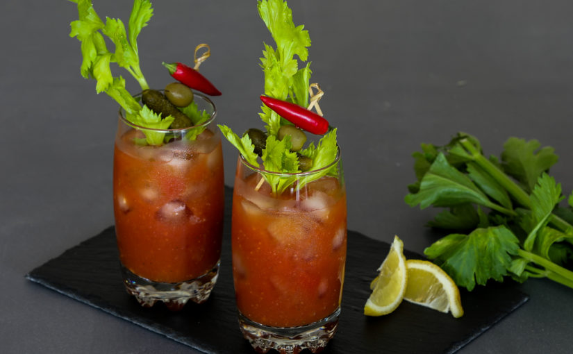 Low Carb Bloody Mary Cocktail