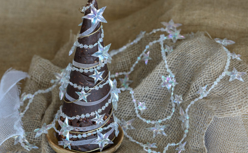 Low Carb Rocky Road Christmas Tree