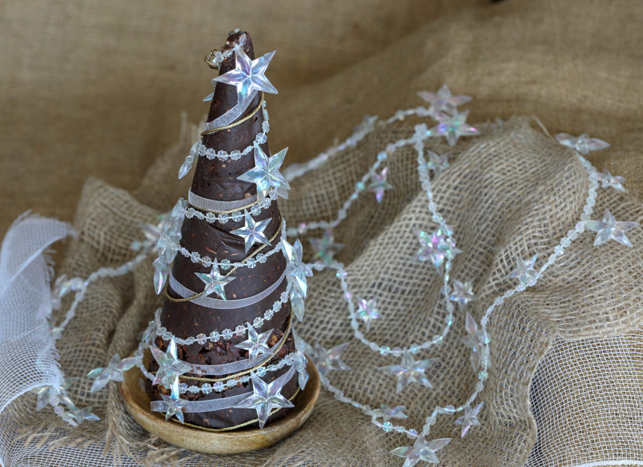Low Carb Rocky Road Christmas Tree