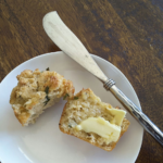 Low Carb Cheese and Chive Muffins