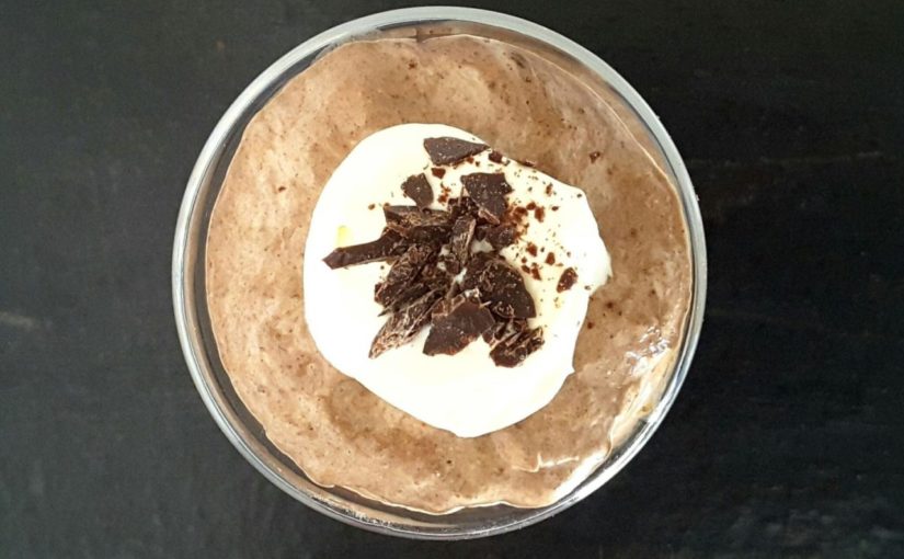 Low Carb Chocolate Mousse Chia Pudding