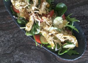 Low Carb Moroccan Chicken Salad
