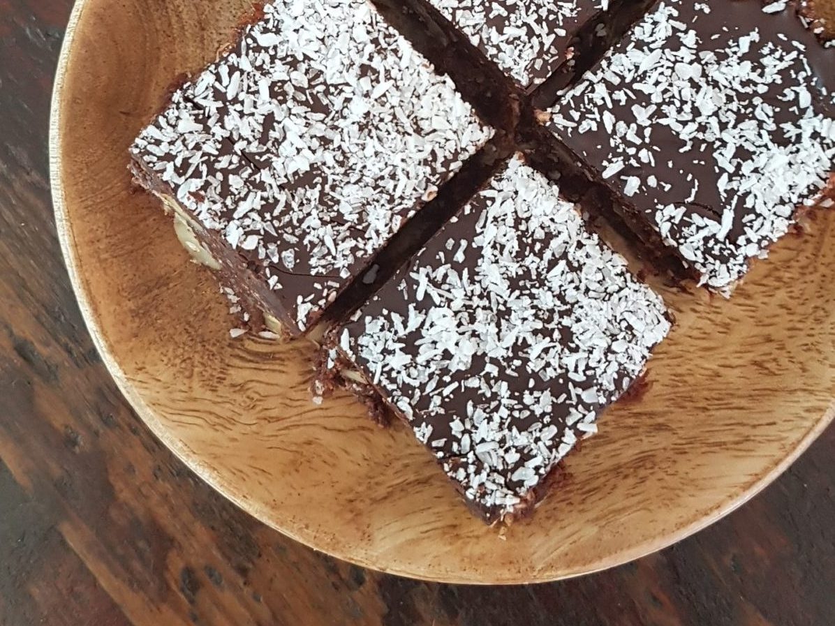 Sugar Free No Bake Chocolate Slice