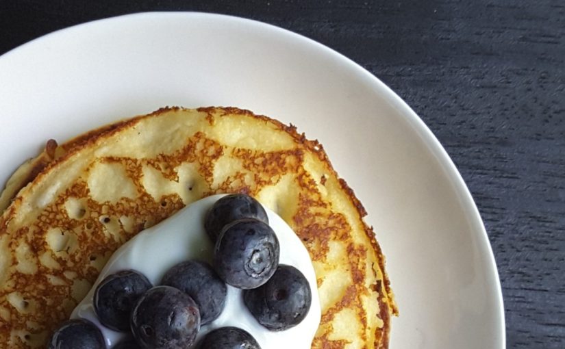 Keto Ricotta Lemon Pancakes