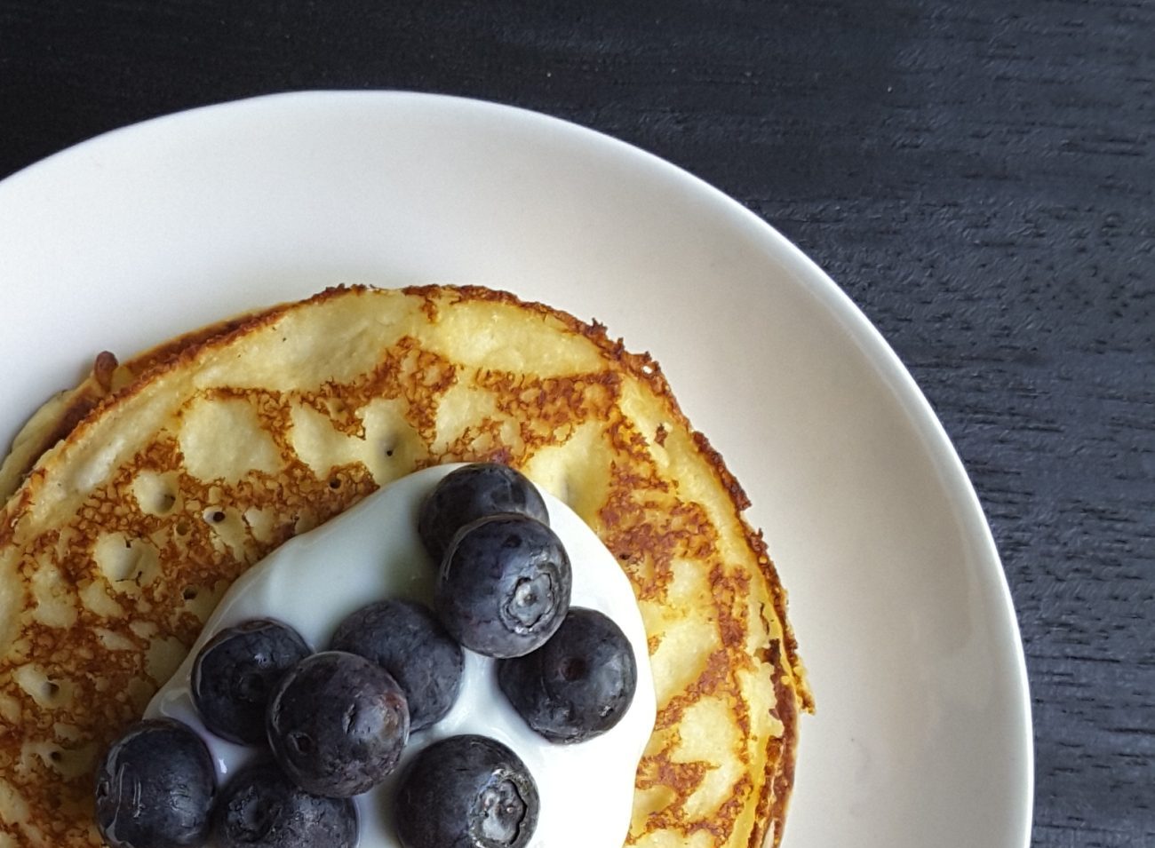 Keto Ricotta Lemon Pancakes