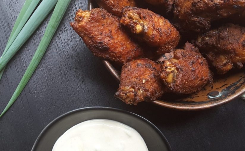 Sugar Free Crispy BBQ Chicken Wings