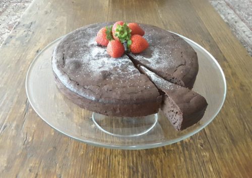 Low Carb Flourless Chocolate Cake