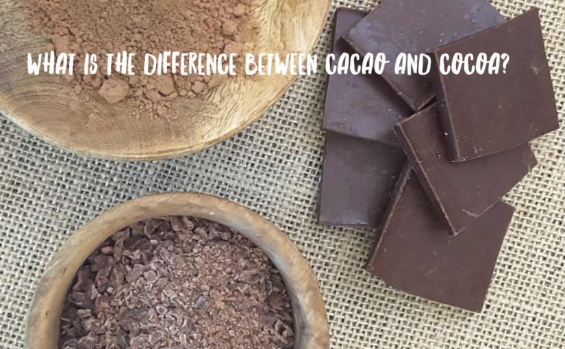 The Difference between Cacao and Cocoa