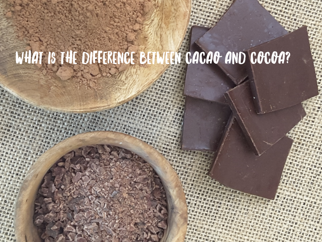 The Difference between Cacao and Cocoa, KETohh