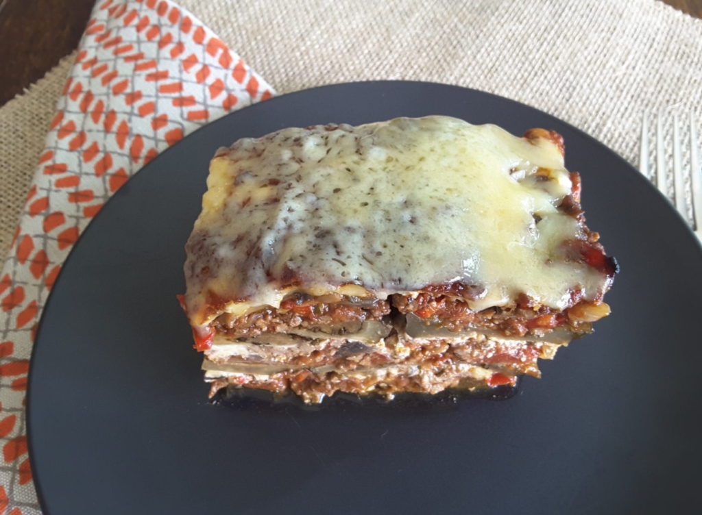 Low Carb Eggplant Lasagna