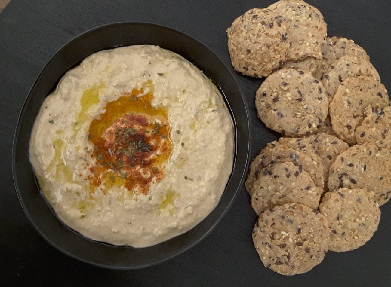 Low Carb Eggplant Hummus