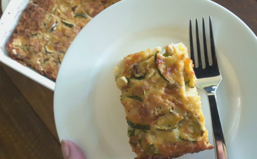 Low Carb Zucchini Slice