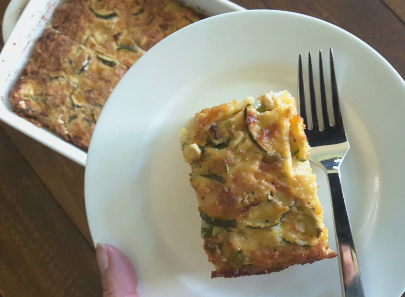 Low Carb Zucchini Slice