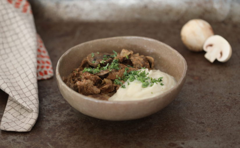 Slow Cooker Beef Stroganoff