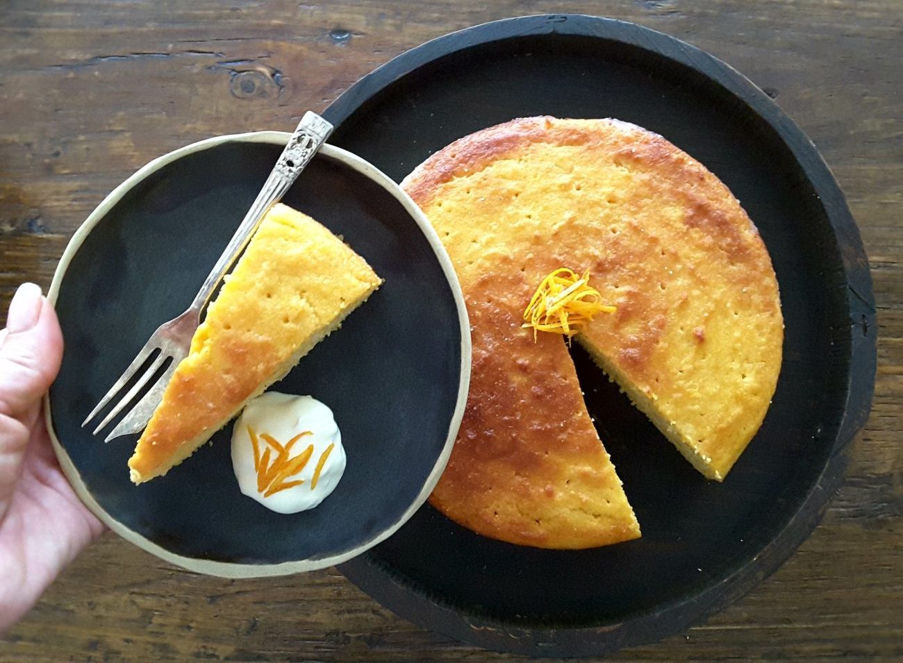 Sugar Free Mandarin Macadamia Cake