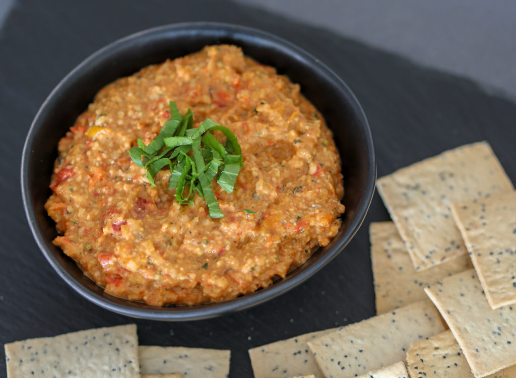 Hemp Seed and Red Pepper Pesto