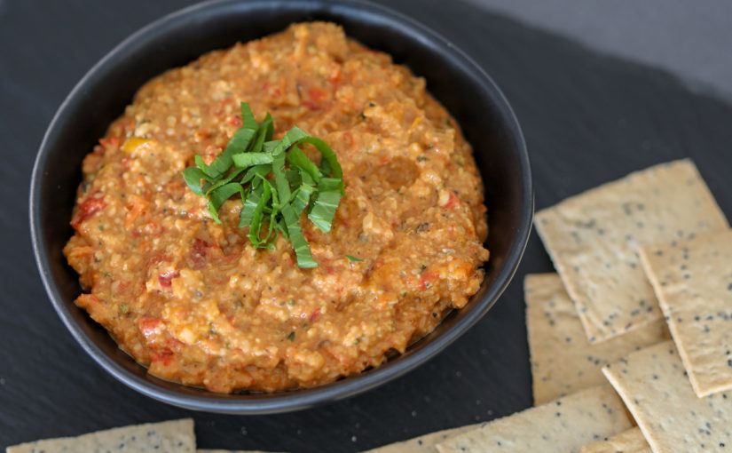 Hemp Seed and Red Pepper Pesto