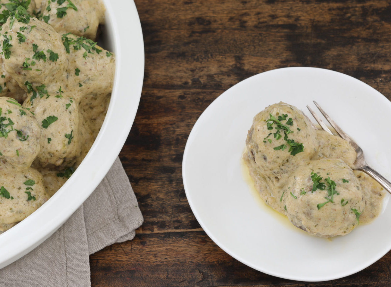 Keto Low-Carb Gluten-Free Swedish Meatballs Recipe