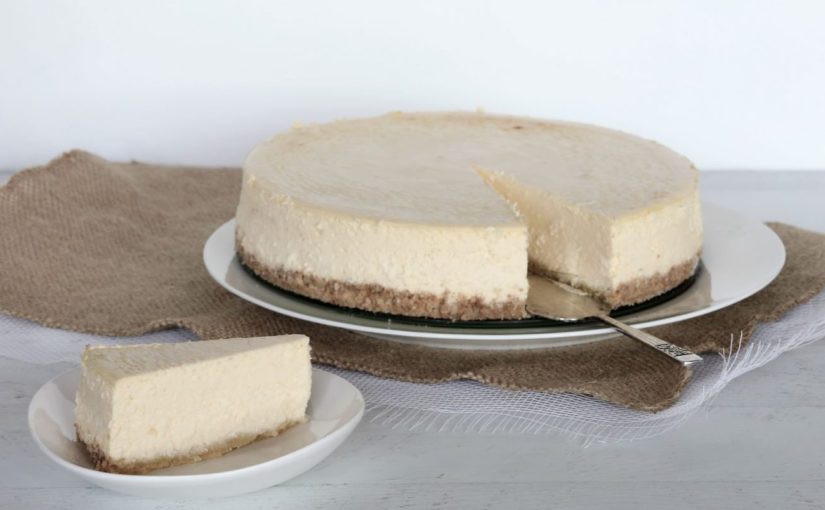 Low Carb Creamy Baked Cheesecake, KETohh