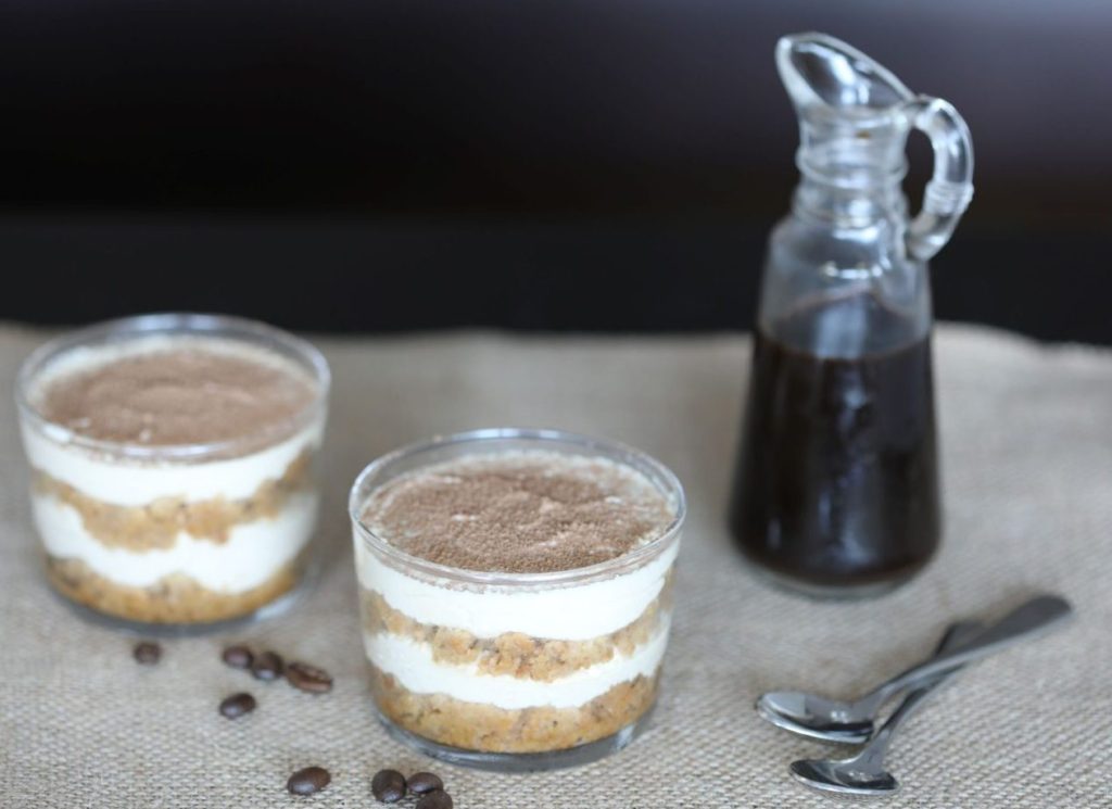 Sugar Free Tiramisu Pots