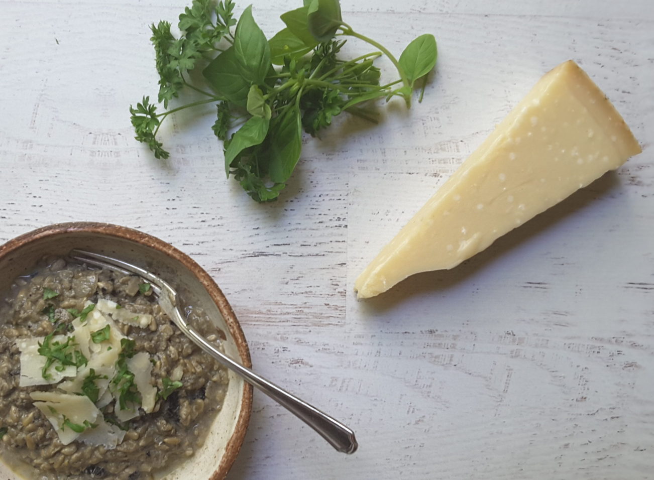 Low Carb Mushroom Sunflower Seed Risotto