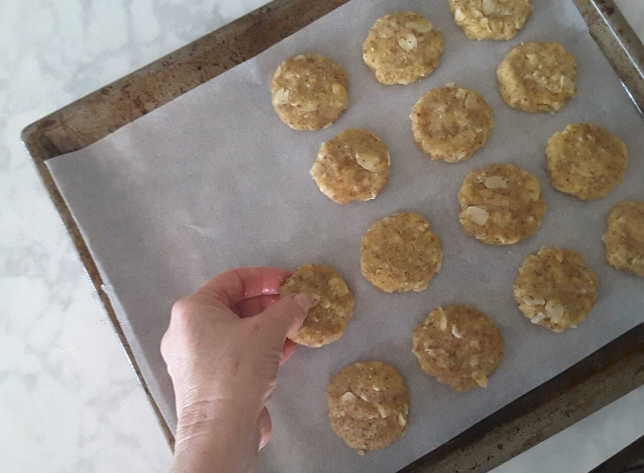 Low Carb Anzac Biscuits