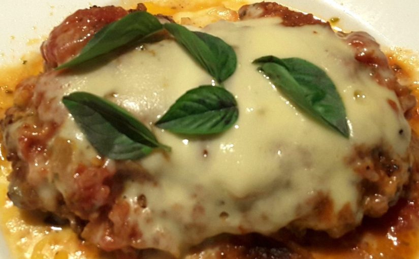 Low Carb Chicken Parmigiana