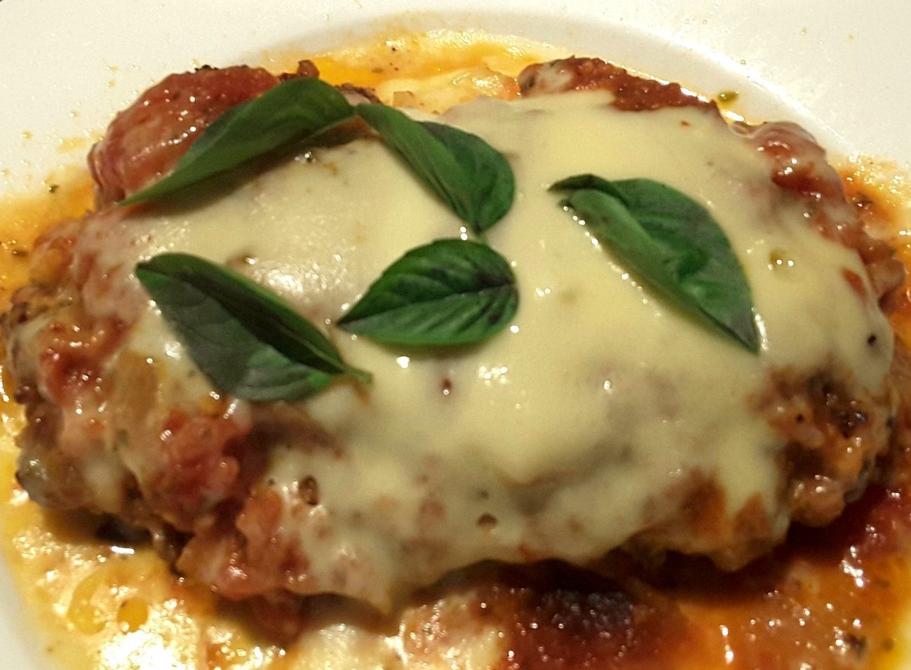 Low Carb Chicken Parmigiana