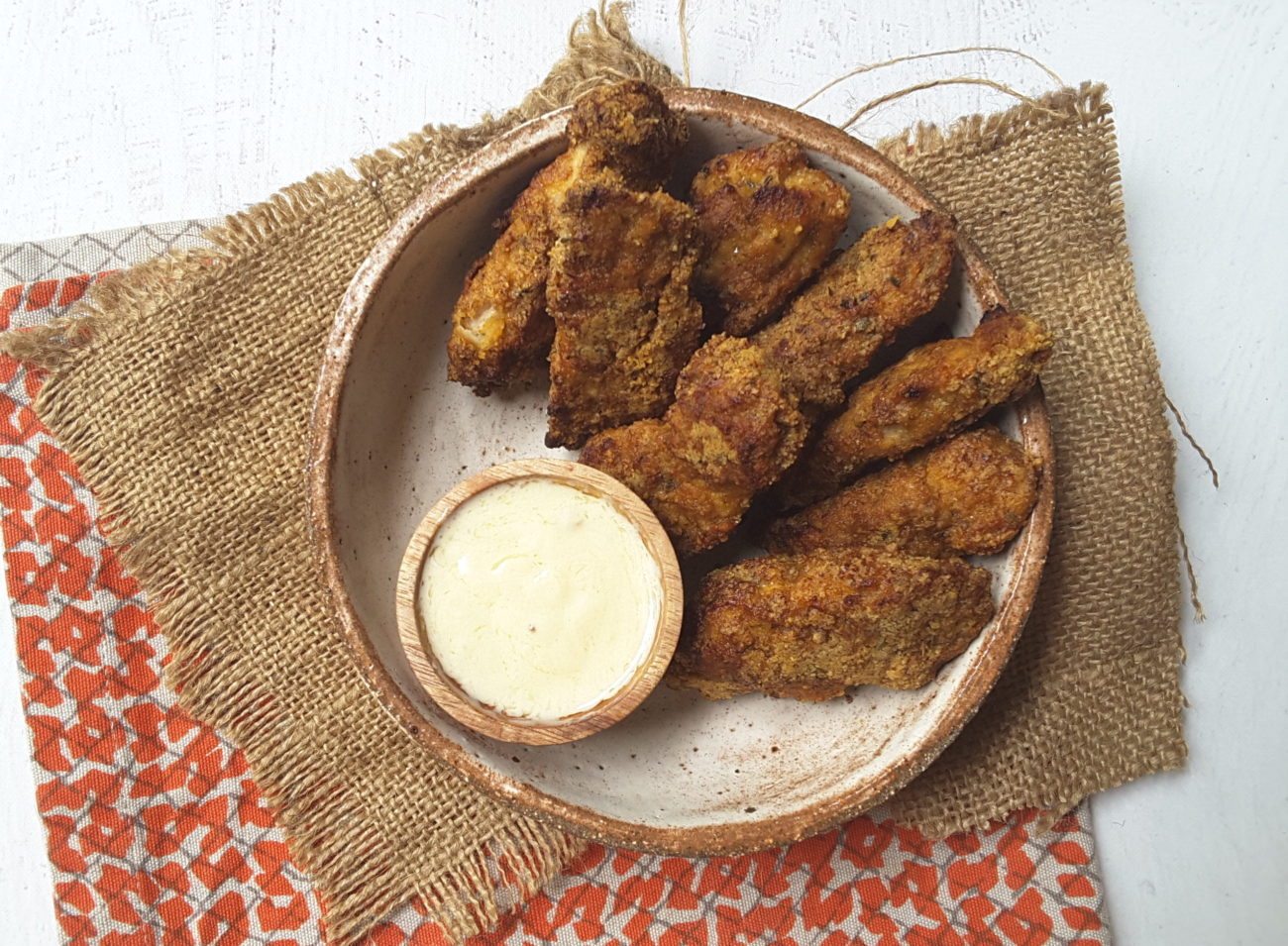 Low Carb Oven Fried Chicken