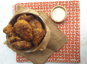 Low Carb Oven Fried Chicken