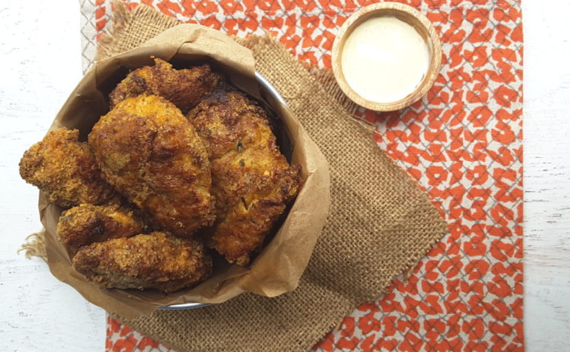 Low Carb Oven Fried Chicken