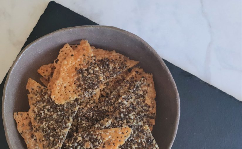 Chia Hemp Seed Cheese Crisps