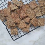 Low Carb Microwave Seed Crackers