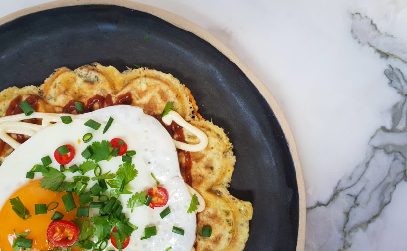 Keto Chinese Breakfast Chaffle