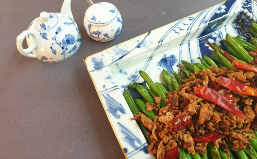 Gan Bian Si Ji Dou (Sichuan Green Beans)