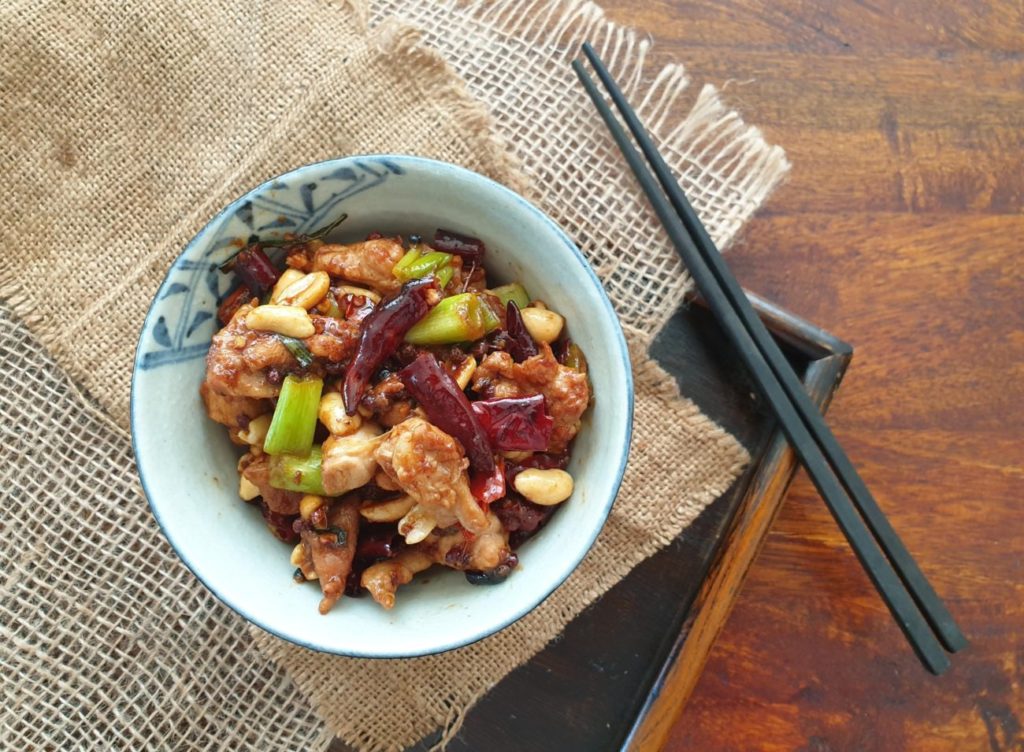 Gong Bao Ji DIng (Kung Pao Chicken)