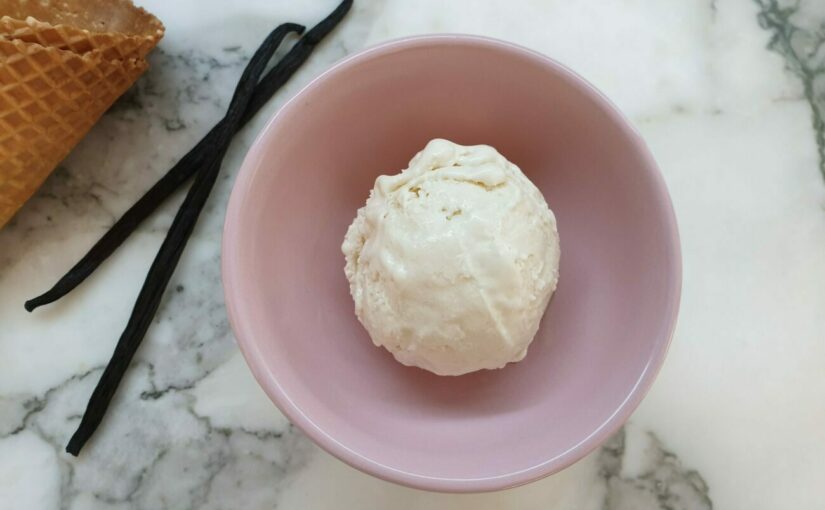 Keto vanilla ice cream no churn hot sale