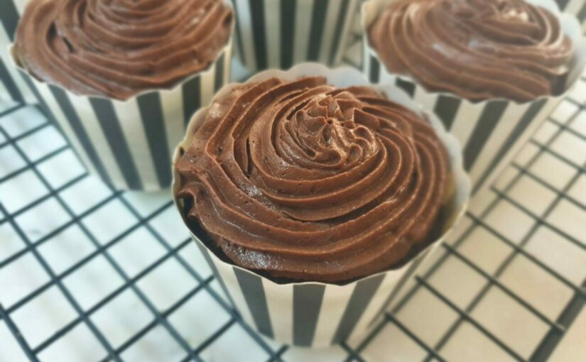 The Best Keto Chocolate Cupcake