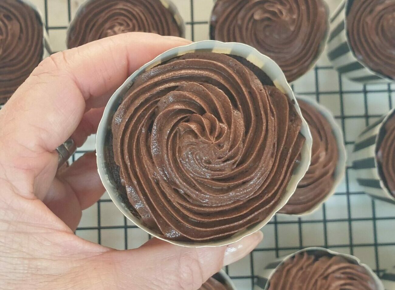 The Best Keto Chocolate Cupcake