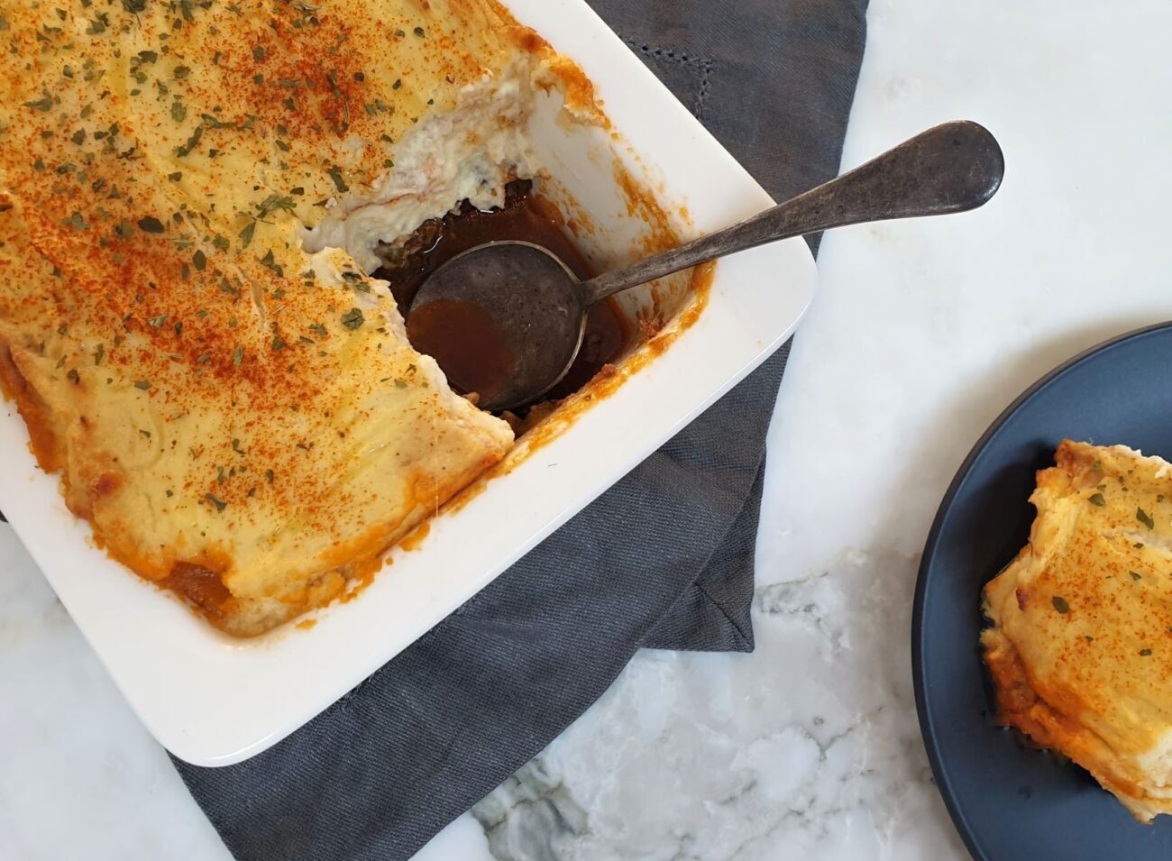 Shepherd's Pie with Cauliflower Mash