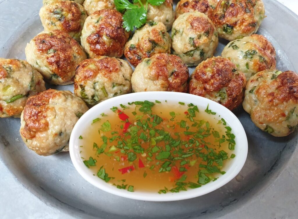 Keto Thai Chicken Meatballs