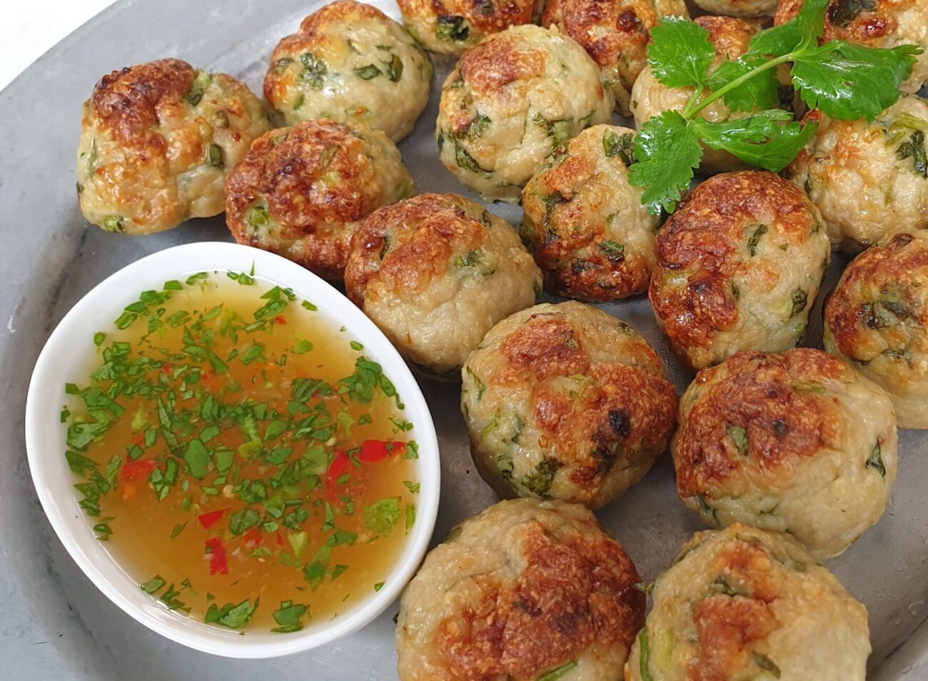 Keto Thai Chicken Meatballs