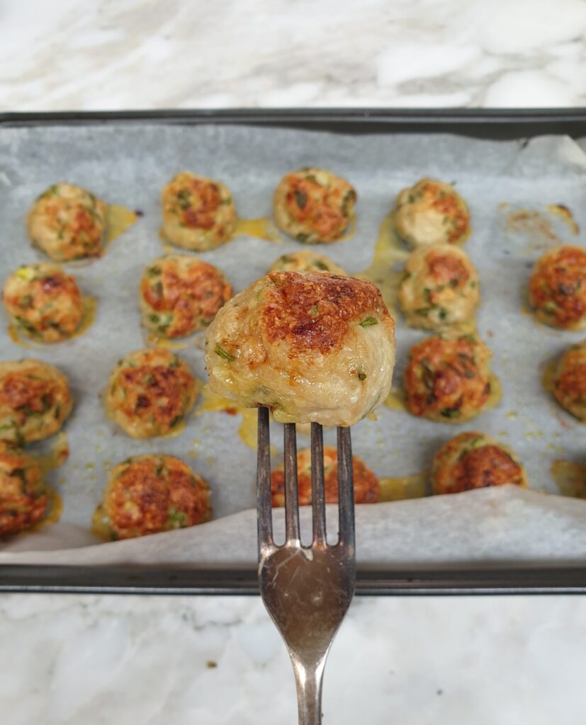 Keto Thai Chicken Meatballs