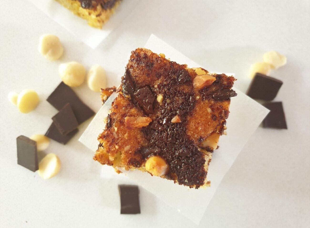 Low Carb Keto Blondie Brownie