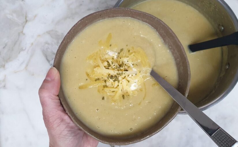 Cauliflower Leek Soup