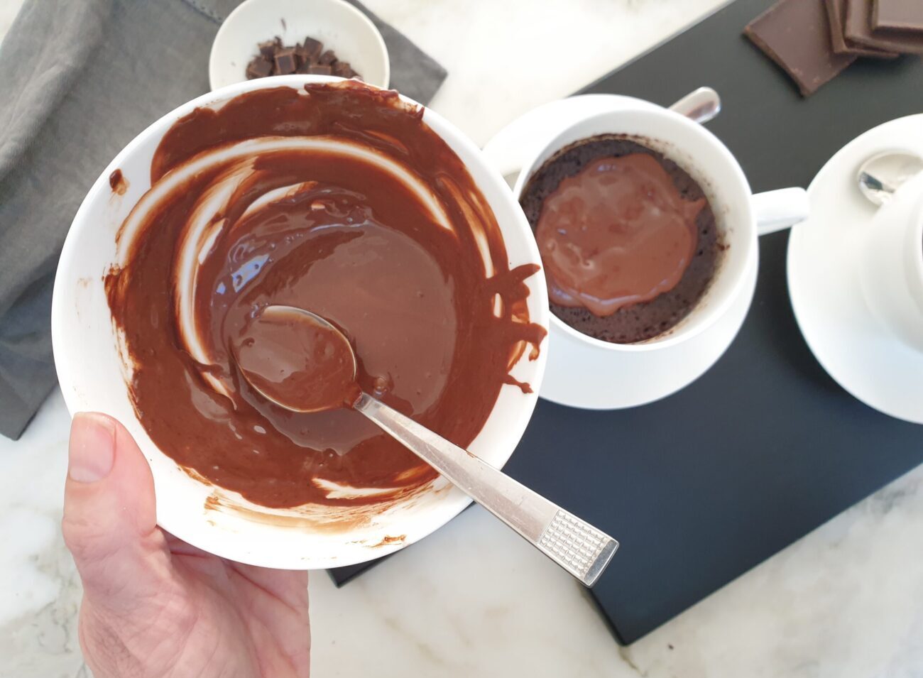 Keto Chocolate Mug Cake