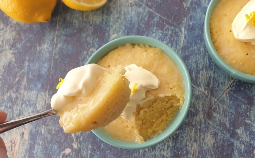 Keto Lemon Mug Cake