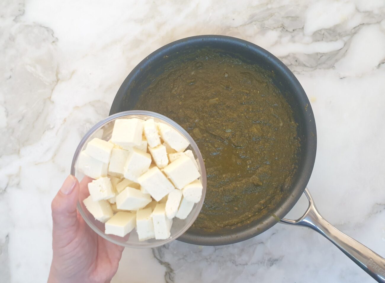 Low Carb Palak Paneer