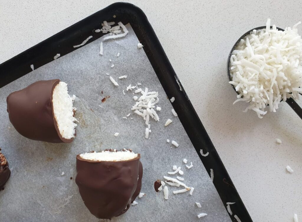 Homemade Keto Bounty Bars